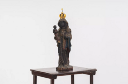 18. századi faszobor: Altöttingi Mária