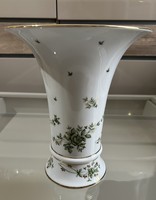 Hollóházi Erika mintás nagyméretű porcelán váza