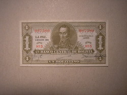 Bolívia - 1 Boliviano 1928 UNC