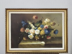 Festmény blondel keretben.77x106 cm
