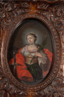 Alexandriai Szent Katalin barokk portréja