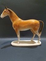 Royal Dux porcelán ló figura