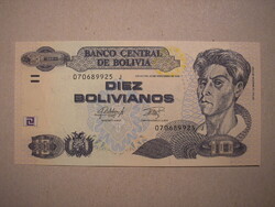 Bolívia - 10 Bolivianos 2015 UNC