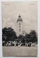 D204514 DUNAVECSE   1912  -  régi képeslap    Cserghő Gizike  és Irénke  HOMOK J.K.Szolnok megye