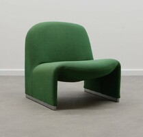 Ritka eredeti állapotú- Giancarlo Piretti Alky Kelly green chair /fotel  a Castelli számára 1970