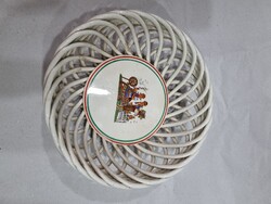 Old Kispest Pierced Plate