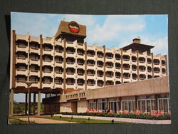 Képeslap,Szombathely,Claudius szálló,hotel,étterem látkép,részlet, 1981-