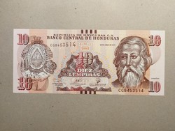 Honduras - 10 Lempiras 2019 UNC