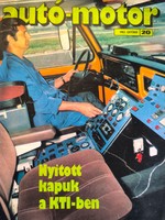 1973 április 6  /  autó-motor  /  Retro autós újság Ssz.:  30271