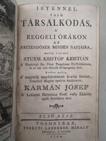 ISTENNEL VALÓ TÁRSALKODÁS I.-II.  -  POSONYBAN 1784