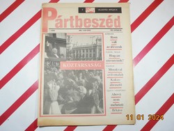 Retro régi újság - Pártbeszéd - A Mai nap választási hetilapja - 1989. október 25. - Születésnapra