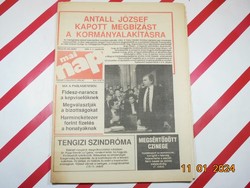 Retro régi újság - Mai nap - Független képes hírlap - 1990. május 3. - Születésnapra ajándékba