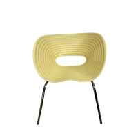 Ron Arad Tomvac (Vitra) Drapp Szék Króm Lábak- B144