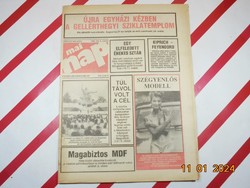 Retro régi újság - Mai nap - Független képes hírlap - 1989. augusztus 9. - Születésnapra ajándékba
