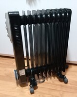 JÖNNEK A MINUSZOK ELADÓ!"ROWI" 10 tag olajradiátor Újállapotú! 220v.2500w Tip.(Hor2500/11/2 Slim) !