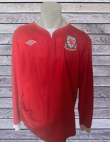 WALES UMBRO VINTAGE FUTBALL MEZ XL 3DB INGYEN POSTA