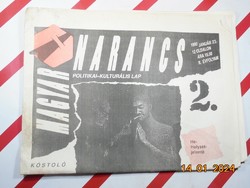 Retro régi újság - Magyar Narancs politikai-kulturális lap - 1990. január 23. - Születésnapra