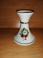 Apulum Porcelain Christmas Candle Holder - 10 cm (23/d)