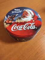 Coca Cola karácsonyi fémdoboz