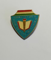 Budapest, Lorántffy Zsuzsanna Utcai Általános Iskola kitűző, zománc