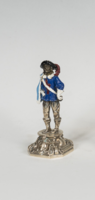 Ezüst miniatűr katona figura (6.) -  Portos (A három testőr egyike)