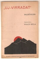 Pauer Béla: „Uj – Virradat”  1934
