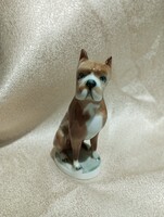 Zsolnay Boxer Dog