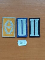 NÉMET BUNDESWEHR PAROLI REPÜLŐS + KÉK + FEKET 3 DB 487. #