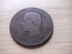 10 Centimes 1854   ( A )   Franciaország
