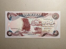 Irak - 5 Dinár 1982 UNC