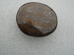 HYPERSTHENE gemstone with color-changing shimmer, serious carat 165.75 ct, palm stone, pocket stone, healing stone