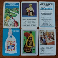 Card calendar 1980.