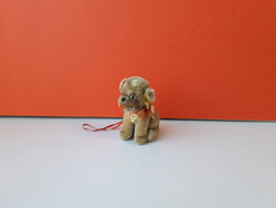 Eredeti STEIFF KUTYA MOPSY 13 cm antik STEIFF MOPSZ kutyus EXTRA !!