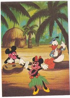 M:011  Walt Disney képeslap (posta tiszta)