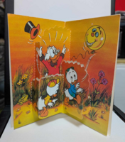 M:011 Térbeli Walt Disney képeslap (posta tiszta) Francia
