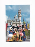M:11 Disneyland képeslap bélyeggel (posta tiszta)