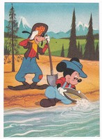 M:011  Walt Disney képeslap (posta tiszta)