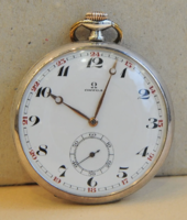 Vintage Omega ezüst zsebóra