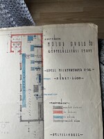 Gépfelállitasi terve . Műszaki Tervrajz. 1941
