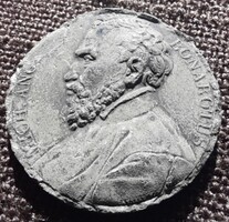 Michael Angelus Bonarotus Patritius Florentinus plakett . 42mm .