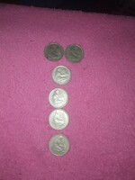 NSZK 50 PFENNING 1966(2db)-69-70-72(2db) 6 darab