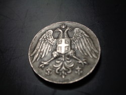 Szerb Vitézségi érem  1912  , ezüst  ,