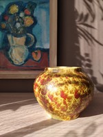 Retró Tófej kaspó/váza