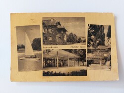 Régi képeslap fotó levelezőlap Balatonkenese Honvéd üdülő 1957