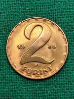 2 Forint 1973 ! Nem Volt Forgalomban ! Verdefényes !
