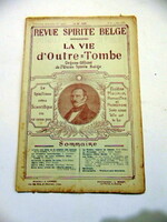 1925 május 8  /  REVUE SPIRITE BELGA LA VIE d'Outre-Tombe  /  Ssz.: 947