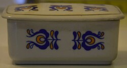 Hollóházi porcelán bonbonier-A040
