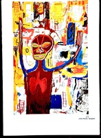 Jean-Michel Basquiat eredeti litográfiája!
