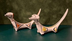 Drasche és Holloházi art-deco tacskó