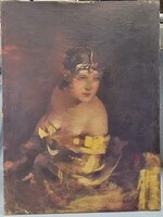 Bertalan Vígh (1890-1946) The Diva